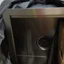 KRAUS Kore Workstation 32-inch Undermount 16 Gauge Black Stainless Steel Single Bowl Kitchen Sink in PVD Gunmetal Finish with Accessories, KWU110-32/PGM 