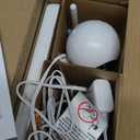 Baby Monitor with Camera and Audio, 6'' IPS Screen with 30-Hour Battery, Baby Monitor No WiFi Night Vision, ECO, 2-Way Audio, Pan-Tilt-Zoom, Baby Camera Monitor with 1000ft Range, Ideal Gift, White