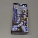 BrizLabs Snowflake Lights, 40 LED 16.08ft Christmas Lights with Remote, Twinkle Snowflake String Lights Battery Operated, 8 Modes Xmas Light Waterproof for Outdoor Indoor Tree Room Decor, Warm White