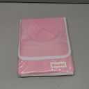 K KNODEL Waterproof Car Trash Can with Lid, Leak-Proof Garbage Bag, Hanging Bin for Women (Pink, Medium)