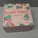 MAGIMUSE Crochet Kit for Beginners, Crochet Starter Kits, Amigurumi Craft Knitting Crocheting Kits with Step-by-Step Video Tutorials, 6 Pack Hanging Potted Plants Family(40%+ Yarn