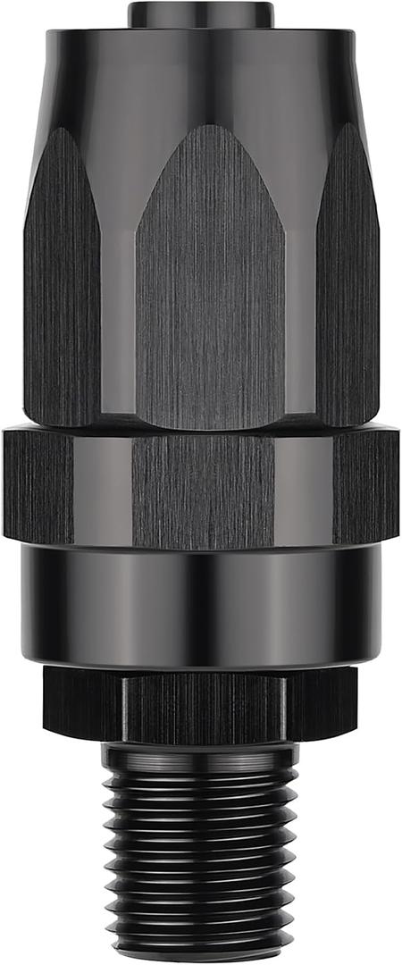 EVIL ENERGY 1/4 NPT Male to 8AN Hose End Fitting Swivel for CPE Braided Hose