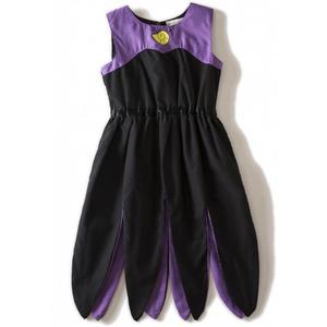Ursula Costume Little Mermaid Villan Princess Ariel ostume Birthday Girls Dress (6 Years, Black)
