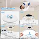 Aialun 16/20/24W Led Ceiling Lights Flush Mount, 0.67" Super Slim 12 Inch Ceiling Lights Dimmable, 2700K-6500K 5 Color Selectable Close to Ceiling Light fixtures for Bathroom, Kitchen, Hallway, 2 Pack