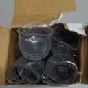 BUMACO 40Pcs Chair Leg Floor Protectors Chair Leg Protectors for Hardwood Floors Silicone Pads Covers to Protect Floors Universal L Clear Fit (1-5/16"~2")