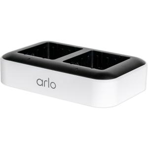 Arlo Dual Charging Station Certified Accessory - Charge up to Two Batteries, Works Rechargeable Batteries (VMA5400) XL Rechargeable Batteries (VMA5420) Only - VMA5400C (1 Count (Pack of 1))
