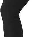 DOUKOM Knee Brace Undersleeve for Men & Women, Leg Undersleeve for Knee Brace Closed Patella Protects Skin from Abrasions and Irritations (L)