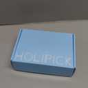 Holipick Crochet Tummy Control One Piece Swimsuit Modest Bathing Suit High Neck Full Coverage Swimwear (Large, Navy Blue)