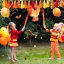 Seenelling Chicken Piata 3D Chicken Birthday Decoration with a Blindfold and Bat for Kids Girls Boys Gift Holiday Piata Party Baby Shower Supplies