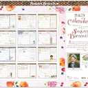 Cal 2025- Susan Branch Large Desk Pad Monthly Blotter