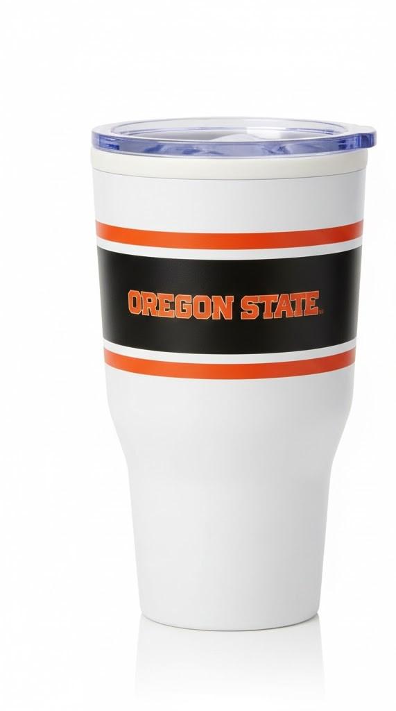  Oregon State Beavers 20oz Stainless Steel Travel Tumbler