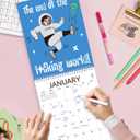 3 x Funny White Elephant Gag Gift Calendar 2026, Fu-ck It Again Swear Wall Calendar for Tired-Ass Women, From Jan 2026 to Dec 2026, 8.5"x11"