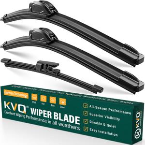 Windshield Wiper Blades Replacement for Hyundai Veloster 2012 2013 2014 2015 2016 2017,Original Equipment Replacement Front Rear Wiper Blade Set - 26" 18" 8" (Set of 3)