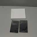 Acrylic Card Display Frame, Magnetic Trading Card Frames - Desktop Protector, 2 Sets Black