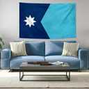 XIFAN New Minnesota State Flag 3x5 ft, New MN Flags for Outside with Durable Polyester/Vibrant Print/Brass Grommets for Indoor Outdoor Decoration