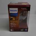 Philips 40W Equivalent Amber G63 Medium Dimmable LED Decorative Light Bulb - 1 Each