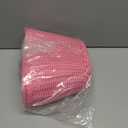 PEDALON Kids Bike Basket with Innovative Clip - Large Non-Sagging Bicycle Front Basket for Girls & Boys - Basket for Tricycle - Premium Bike Accessories for Little Kid and Toddler - Pink - Plastic