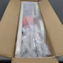 Toddler Slide,Kids Climber Slide with Storage Space and Non-Slip Steps,Indoor Outdoor Playset with Basketball Hoopa and Telescope,Slide for Toddlers Age 1-3 (White)