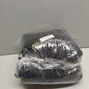 Velvet Couch Cover, Plush Sectional Sofa Cover Washable, Anti Slip Sofa Slipcover for 3-4 Cushions Sofas, Furniture Protector Covers for Pets & Kids(1PC, Black, 35.4"82.6", 3-4 Seater)