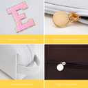 Teen Girl Travel Essentials - Birthday Gifts for Girls Teens Kids Daughter Sister Her,Cute Trendy Stuff Makeup Bag Set Cosmetic Bag - White,E