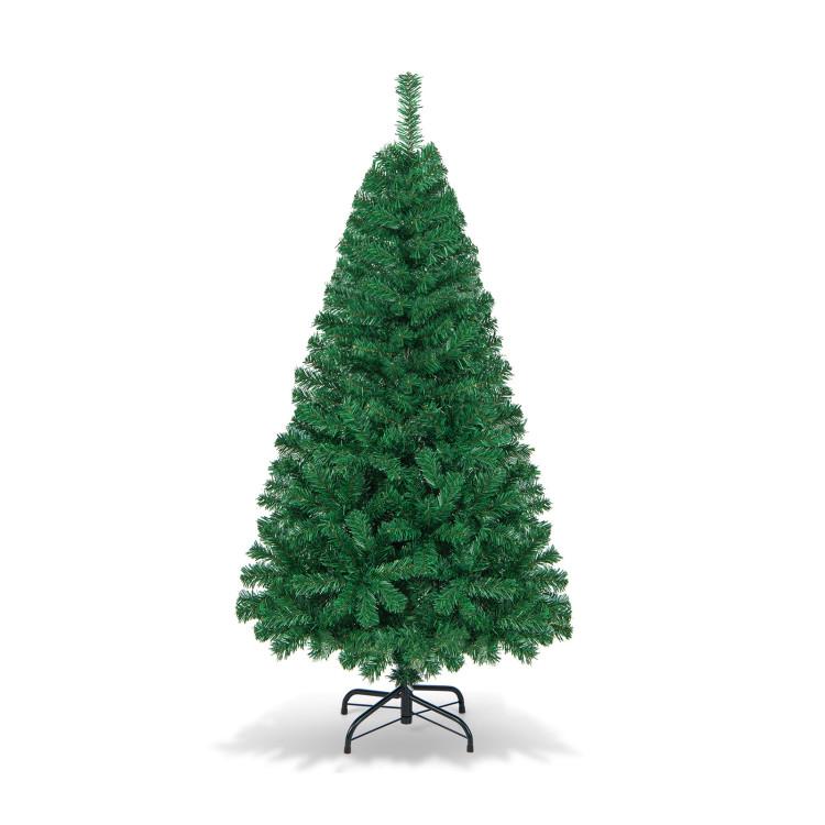 5 Feet Artificial PVC Christmas Tree with Solid Metal Stand