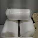 Outdoor Chaise Lounge Cushion Set of 2, Fadesafe Water-Repellent Lounge Deck Reclining Chair Cushions for Patio Furniture Lawn Pool Resort Hotel, 72x21x3 Inch, Beige