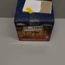 JOIEDOMI Christmas Lighted Gift Boxes, Light Up Christmas Decorations Set of 3 Transparent Present Boxes, Xmas Boxe Light with LED Warm White for Indoor Porch Patio Holiday Xmas Eve Night Dcor