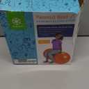 Active Seat Peanut Shaped Bounce Desk Chair, Exercise Yoga Balance Sitting Ball (Orange)