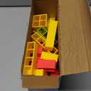 48 Pcs Tetra Tower Balance Stacking Blocks Game, Board Games for 2 Players+ Family Games, Parties, Travel, Kids & Adults Team Building Blocks Toy