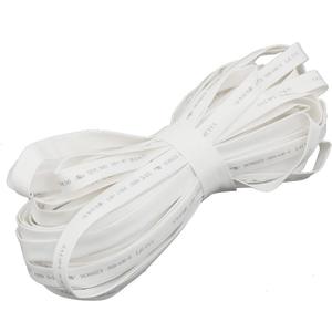20M Length Electrical equipment 9mm Inner Dia Polyolefin Insulated Heat Shrink Tube Wire Wrap White