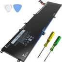 97WH 6GTPY Laptop Battery Compatible with Dell XPS 15 9550 9560 9570 7590 Precision 5510 5520 5530 5540 Vostro 7500 7590 5XJ28 GPM03 4GVGH 1P6KD 5D91C P56F M2X4 05XJ28 P56F001 P56F002 11.4V