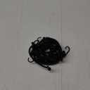 Small Bungee Cords with Hooks Assorted Size of 12 inch, 18 inch,24 inch and 36 inch Length, Marine Grade Dip Coating Metal Hooks Without Sharp End, 1/4 inch Diameter Rubber Bungee Cord