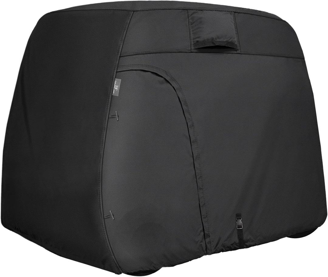 Explore Land Waterproof Golf Cart Cover Universal Fits for Most Brand 2 Passenger Car