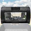 Rear Windshield for Honda Pioneer 520 2021-2025 / Pioneer 500 2015-2023 Accessories, Full Edge Coverage Rear Window Back Windscreen