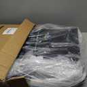 3 Wheels Rollator Walker for Seniors, Foldable Lightweight Walker with Detachable Tray and Storage Bag, Invisible Brake Line, 6 Levels Height Adjustable, 10'' Front Wheels