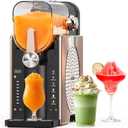 Slushie Machine, Soft Serve Ice Cream Maker 88OZ, 15 Min SmartFreeze, Glod