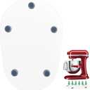 Mixer Slider Mat Compatible with KitchenAid 5-8 Quart Bowl-Lift Stand Mixer, Sliding Tray Accessories for 5-8 Qt Bowl Lift Stand Mixer, Clear