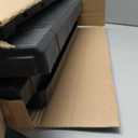 Keter Kentwood 50 Gallon Resin Deck Box-Organization and Storage for Patio Cushions, Throw Pillows and Garden Tools, Dark Grey