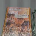 Safari Animals Figures Toys, Realistic Jumbo Wild Zoo Forest Figurines Plastic African Jungle Animals Playset for Kids Toddlers, 16Piece Gift Set