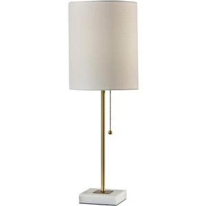 Adesso 5177-21 Fiona Table Lamp, Antique Brass