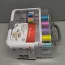 Singer Sew-It-Goes, 224 Piece - Sewing Kit & Craft Organizer - Sewing Case Storage with Machine Sewing Thread, White