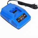 24V 3.5AMP 85W Replacement Lithium-Ion Fast Charger Compatible with Kobalt 24V Power Tools Batteries for KCH2401-03Blue, Without Battery