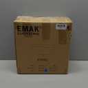 Emak 11 Inch Brushed Gold Flush Mount Ceiling Light Fixture, 2Light Fixtures Ceiling Mount with Milk Glass Shades for Hallway, Kitchen, Bathroom, Dining Room, FM082GDML