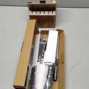 Emojoy Knife Set, Kitchen Knife Set with Block  17 PCS German Titanium Steel Knives with Heavy-Duty Acacia Wood Block and Built-in Sharpener for Home Cooking, Dishwasher Safe