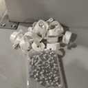 70 Sets Light Clips for Govee H706 H806 Mounting Clips with 140 Screws Compatible with Govee Pro Permanent Outdoor Lights Extension, Install Firmly (White)