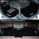 Fit for BMW X5 2019 2020 2021 2022 2023 2024 Glowing Wool Carpet Car Mats - Custom Fit, Anti-Slip, All-Weather with Logo