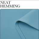 NICETOWN RV Blackout Curtains for Camper Windows, Teal Blue, 29" Wide by 50" Long, 2 PCs, Short Blackout Curtains & Drapes, Thermal Insulated Blackout Curtain Panels for Kids Room, Play Room