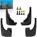 Front & Rear Mud Flaps Splash Guards Fit for 2005-2022 NIS-san Frontier (W/D40 Body Code) [not Fit 2022 W/D41 Body Code], 7-Pc Set Easy to Clean and Install, Mud Guards Splash Guard Black
