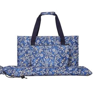 Jongyance 3-Piece Mahjong Bag Set, Blue Thickened Portable Storage for American Mah-jongg Tiles & Racks (Empty Mahjong Bag Only)