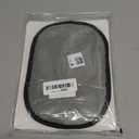 Pet Hair Removal Glove for Cats & Dogs, Upgraded Five-Finger Electrostatic Pet Hair Glove, Reusable Magic Brush Pet Hair Remover Tool for Laundry, Couch, Carpet, Car Seat (Black)